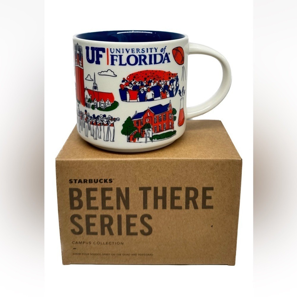 Starbucks UF University of Florida Gators Been There Series 14oz Ceramic Mug